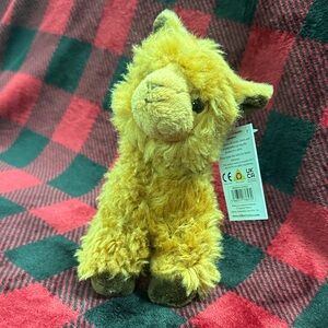 Wilberry Caramel Colored Plush Llama Toy